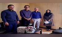 برگزاری جلسه تقدیر از زحمات همکار دانشکده بهداشت به مناسبت بازنشستگی