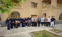  بازدید دانشجویان سال آخر کارشناسی بهداشت عمومی از موزه تاریخ علوم پزشکی
